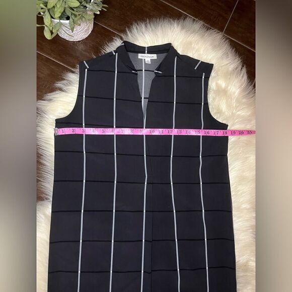 Prologue black/white striped dress sz XS - Picture 6 of 7